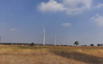 WindenergiePratapgarh-Indien