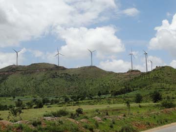 WindenergieKarnataka-Indien