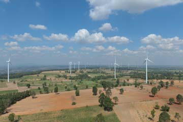 Wind energyHuay Bong-Thailand