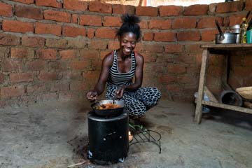 Effiziente KochöfenLandesweit-Sambia