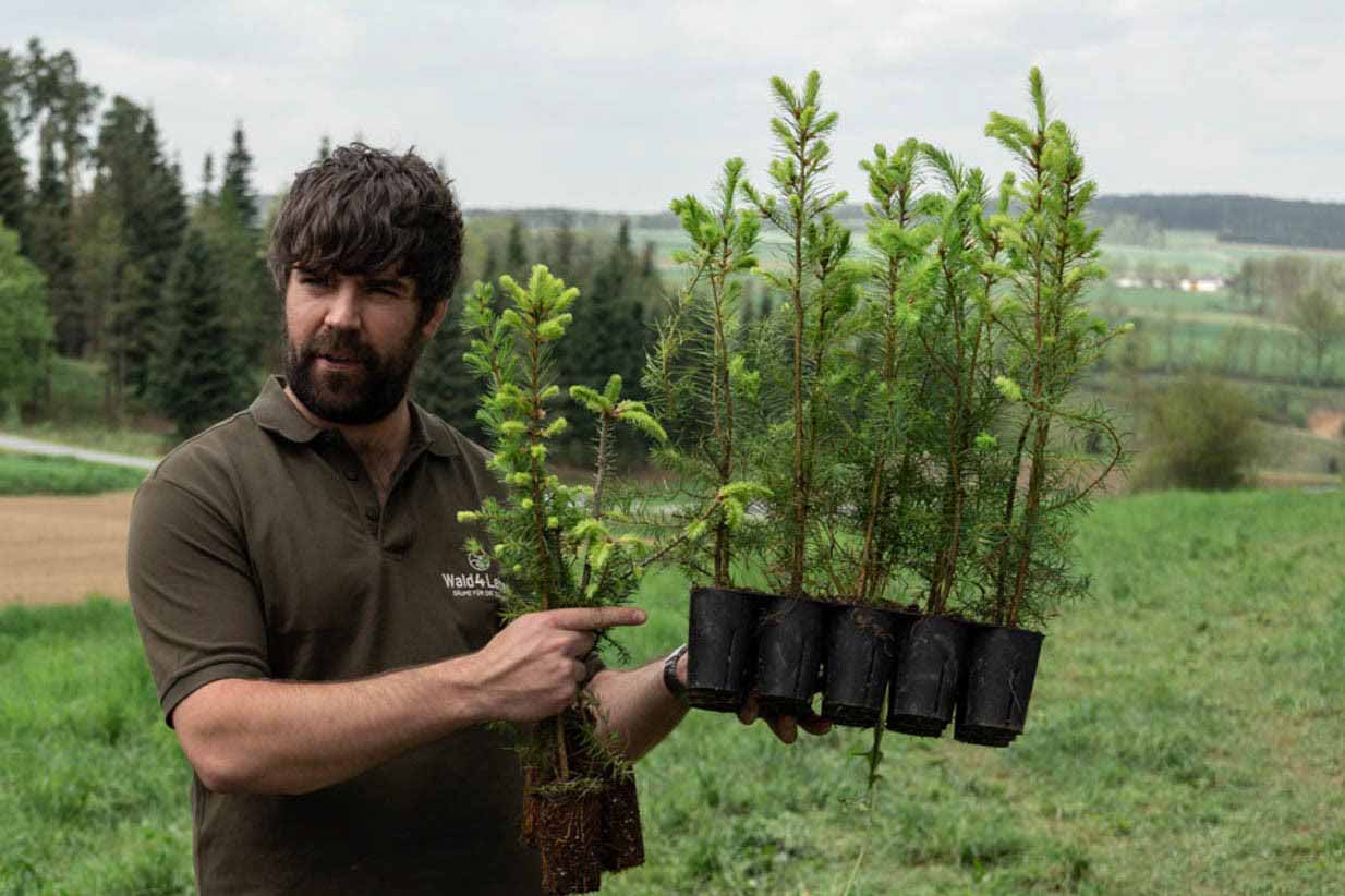 Klimaschutzprojekt + Baumpflanzung1 t CO2 + 1 Baum-International + Österreich